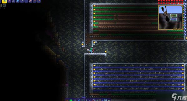 泰拉瑞亚邪恶蘑菇在哪