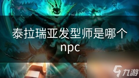 泰拉瑞亚发型师是哪个npc