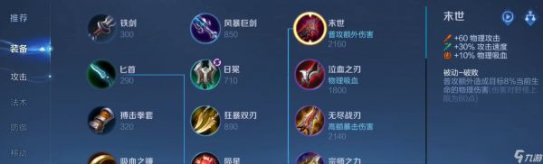 王者荣耀射手怎么出装