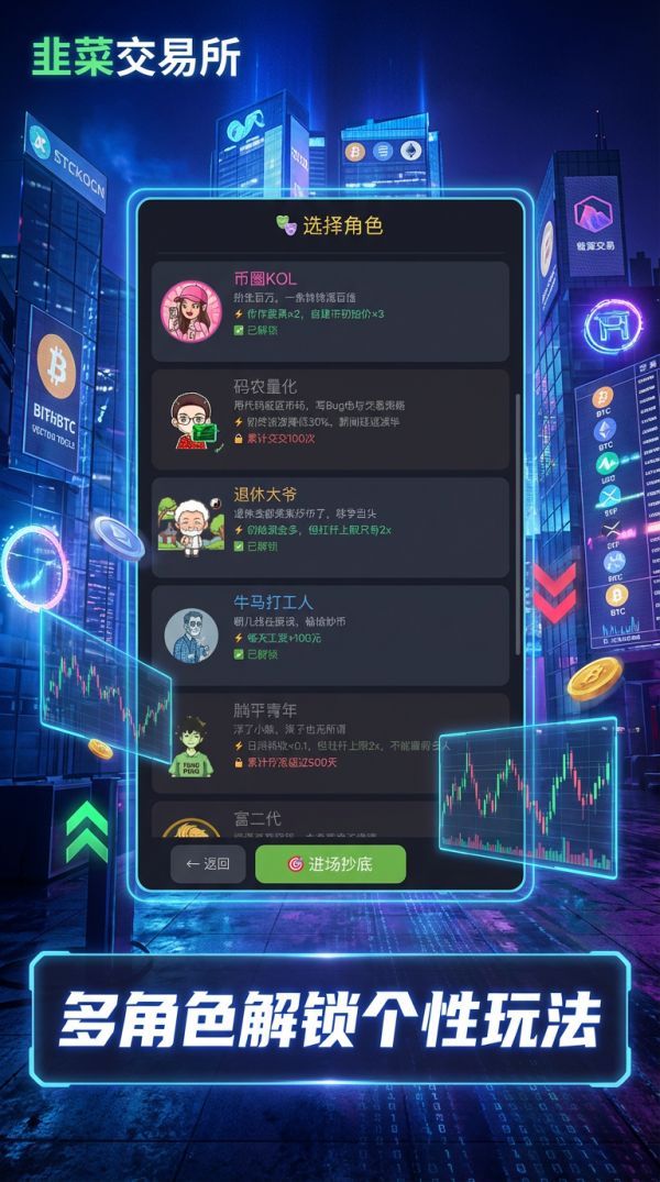 韭菜交易所好玩吗 韭菜交易所玩法简介