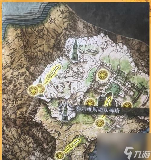 《探索艾尔登法环三魔女塔之路——揭秘赛尔维斯塔的位置与秘密》（一场以游戏为主的冒险之旅）