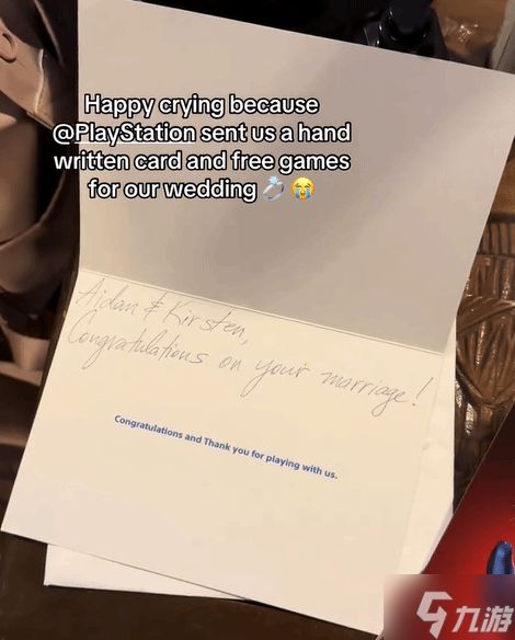 羡慕！新人结婚邀请索尼 结果索尼真随礼了！