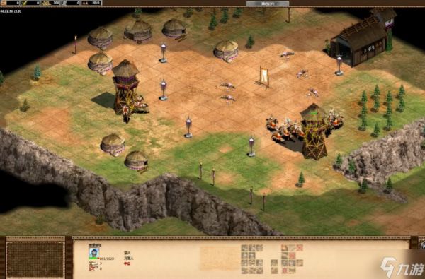 帝国时代2蒙古第一关怎么打