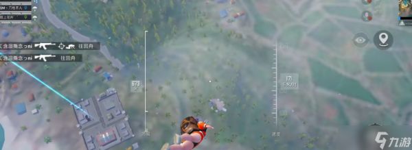 和平精英跳伞怎么滑翔