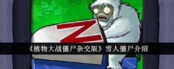 植物大战僵尸杂交版中橄榄球雪人僵尸怎么样