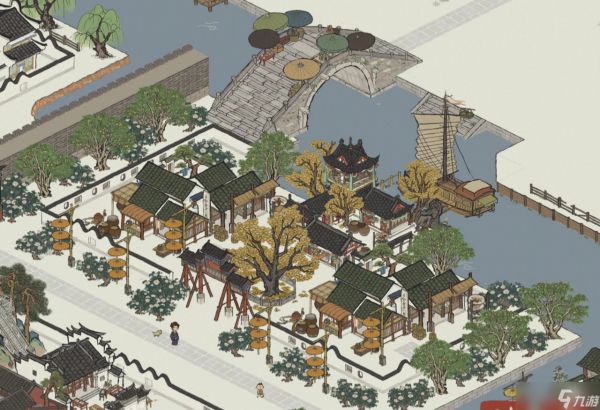 江南百景图如何买建筑