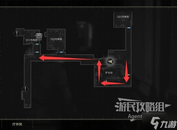 《生化危机9》疗养院密室逃脱教学 怎么离开疗养院2楼