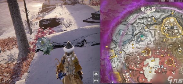 永劫无间雪莲和沙叻在哪儿