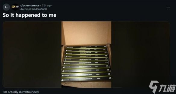 玩家买内存条竟收到一整箱！道德沦丧 直接转卖给别人