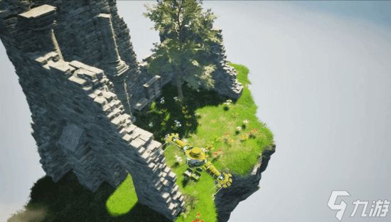 攀爬动作游戏《TETE》上架Steam:致敬《人类一败涂地》 操控长臂魔像挑战天空城