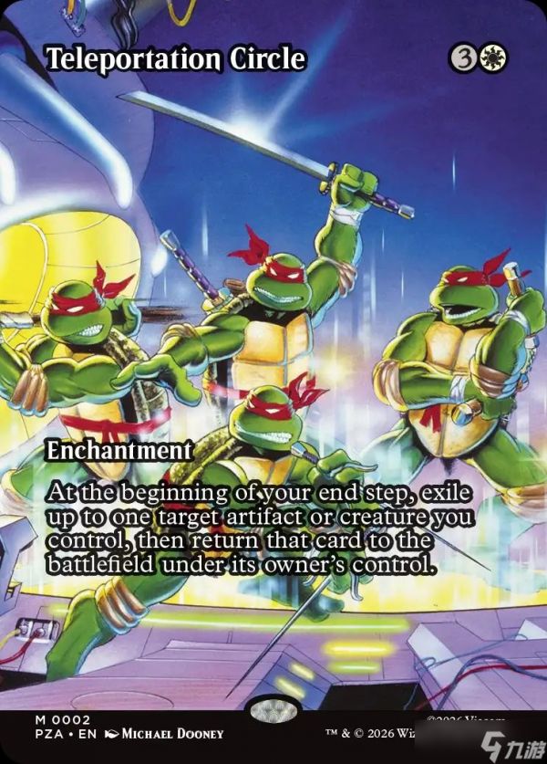 万智牌《忍者神龟》系列中最令人怀旧的10张卡牌