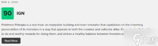 《宝可梦：pokopia》M站90分！近年最新鲜的宝可梦体验