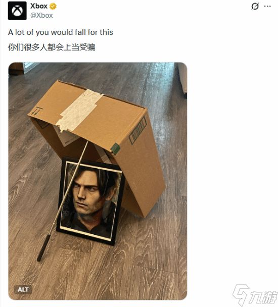 Xbox官方在线皮一下 里昂梗图竟让网友集体上当？