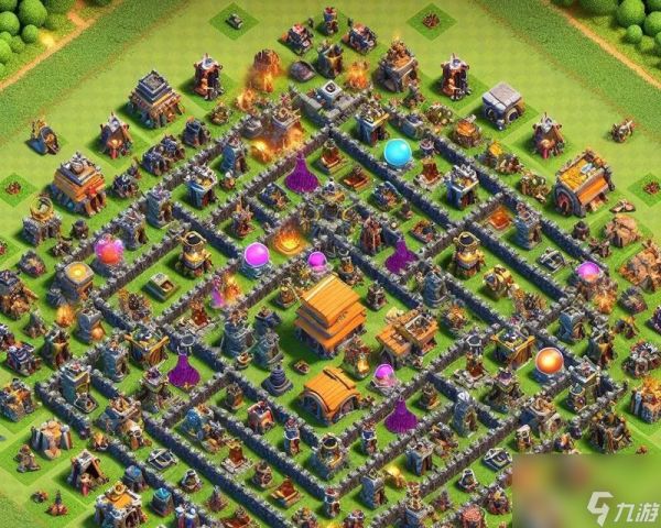 部落冲突如何测试自己的防御阵型？