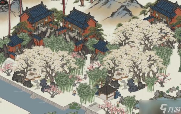 江南百景图怎么弄水域景观