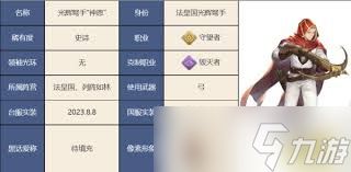 <a id='link_pop' class='keyword-tag' href='https://www.9game.cn/linglanzhijian/'>铃兰之剑</a>弩手“神恩”开荒流玩法攻略