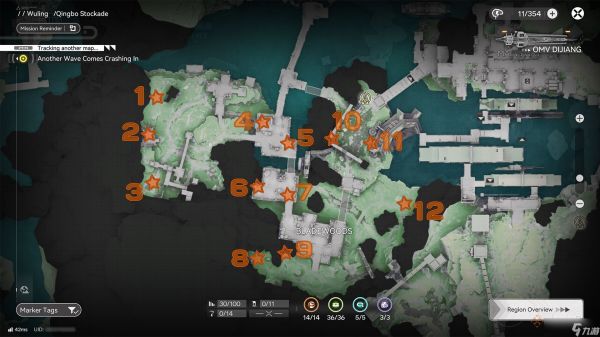 在《Arknights: Endfield》中寻找青波寨所有宝箱的位置