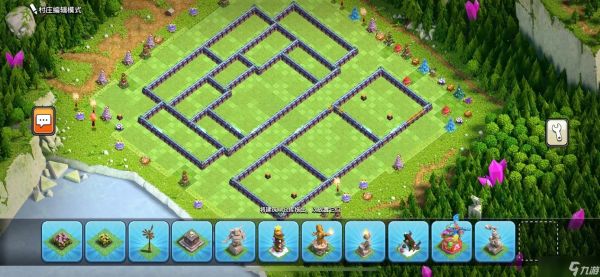 部落冲突怎么全升级围墙