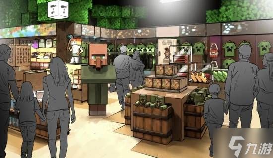 《我的世界》将建设主题乐园！矿车过山车 村民主题商店