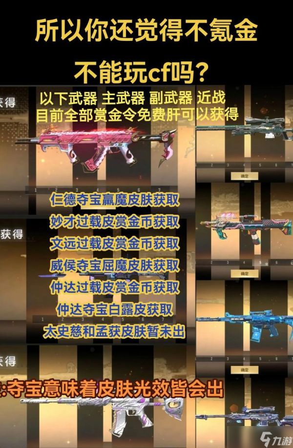 如何判断穿越火线武器的好坏？