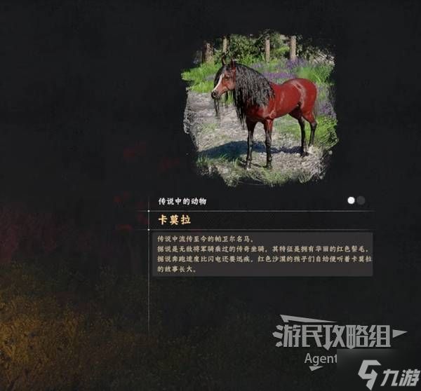 《红色沙漠》全传说马匹获得方法 传说马位置