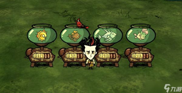 饥荒鱼缸的鱼怎么拿出来