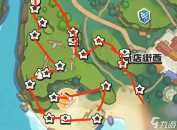 洛克王国世界商店街西在哪里 洛克王国世界商店街西位置一览