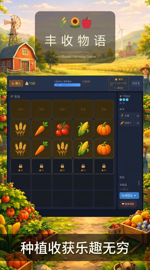 丰收物语好玩吗 丰收物语玩法简介