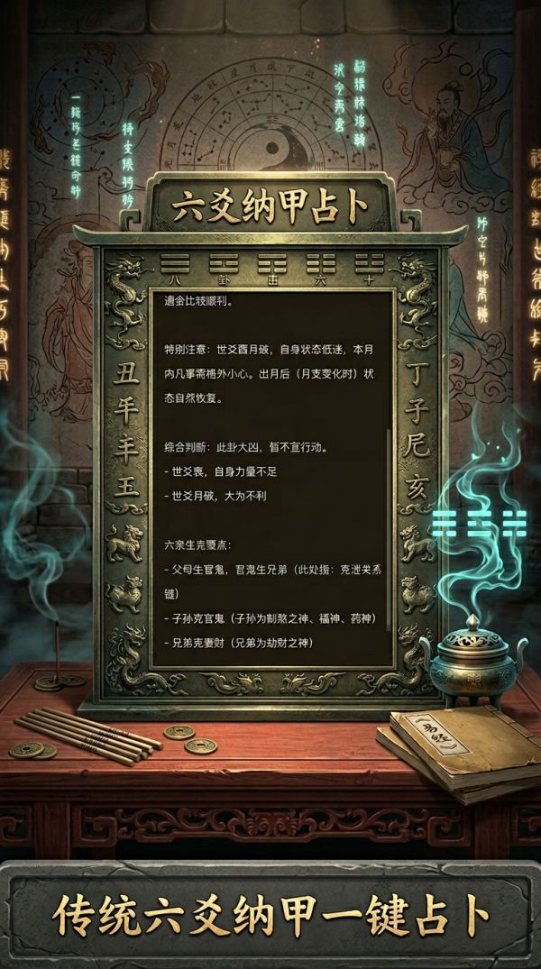 六爻纳甲占卜好玩吗 六爻纳甲占卜玩法简介