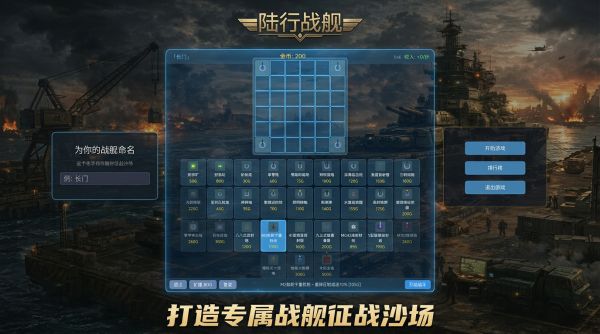 陆行战舰什么时候出 公测上线时间预告