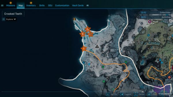 如何在《无主之地4》的耳语冰川解锁秘密支线任务