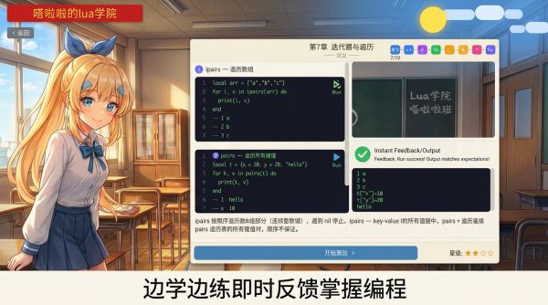 嗒啦啦的lua学院好玩吗 嗒啦啦的lua学院玩法简介