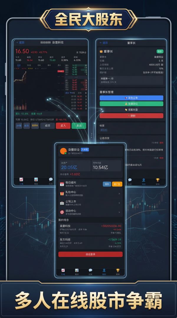 全民大股东好玩吗 全民大股东玩法简介