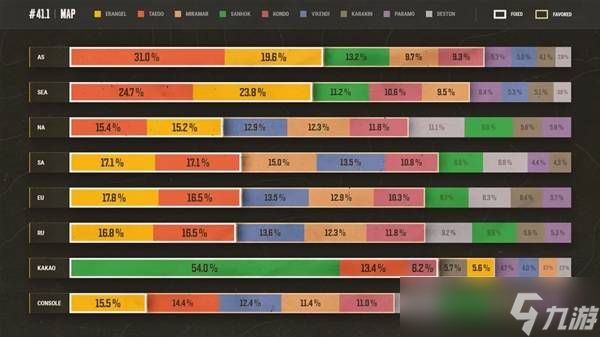 《绝地求生》41.1地图轮换详情