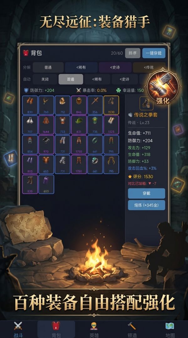 无尽远征：装备猎手好玩吗 无尽远征：装备猎手玩法简介