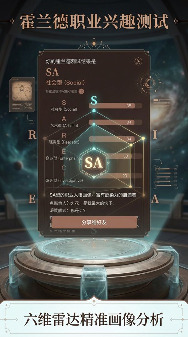 霍兰德职业兴趣测试什么时候出 公测上线时间预告