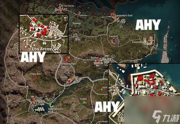 绝地求生中如何有效辨认位置？