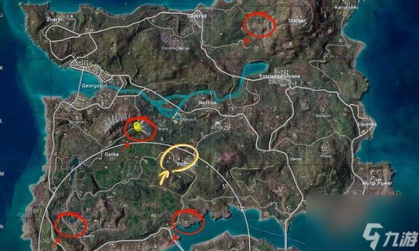 绝地求生中如何有效辨认位置？