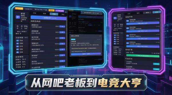 电竞网咖大亨好玩吗 电竞网咖大亨玩法简介