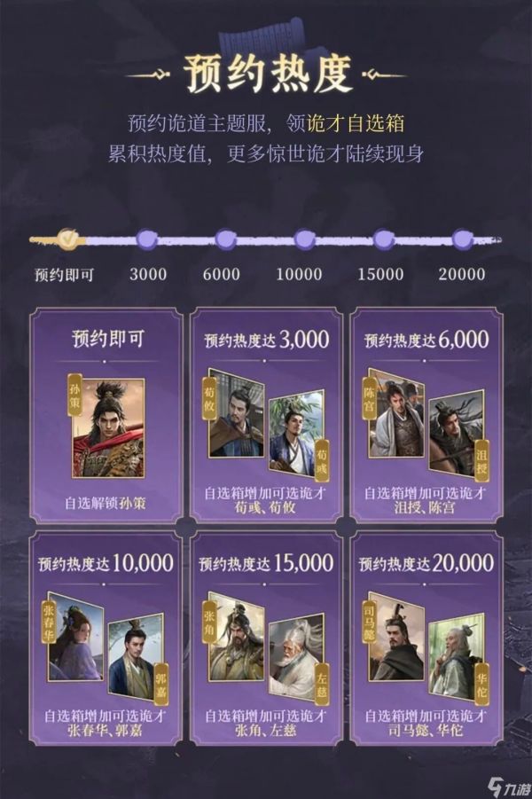 《九牧之野》集结「诡道主题服」预备盟，领点将券和军费补贴 | 预备盟活动答疑