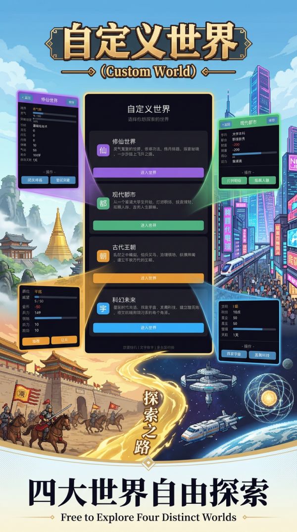 自定义世界好玩吗 自定义世界玩法简介