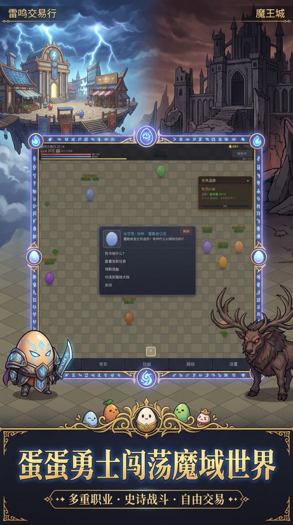 蛋蛋魔域好玩吗 蛋蛋魔域玩法简介