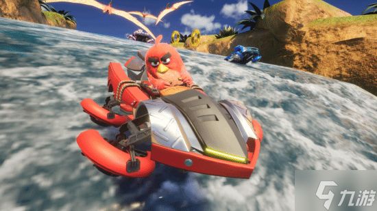 《索尼克赛车 交叉世界》联动《愤怒的小鸟》!主角胖红驾驶超帅跑车