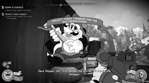 在《Mouse: P.I. For Hire》中寻找“Perfect Bog Fondue”里的三个小玩意儿的方法