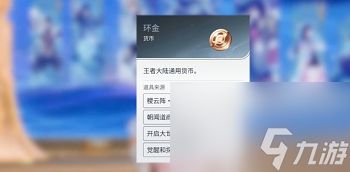 王者荣耀世界货币系统介绍 王者荣耀世界货币一览