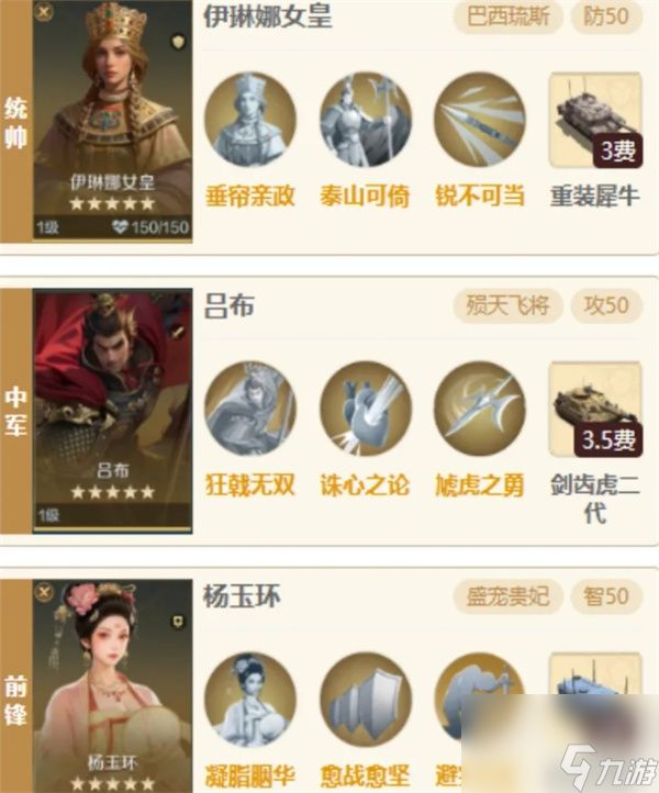 世界启元贵妃醉吕阵容搭配推荐