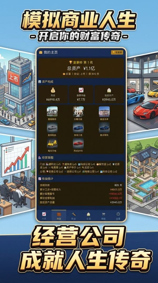 重生2004我能赚到1个亿好玩吗 重生2004我能赚到1个亿玩法简介