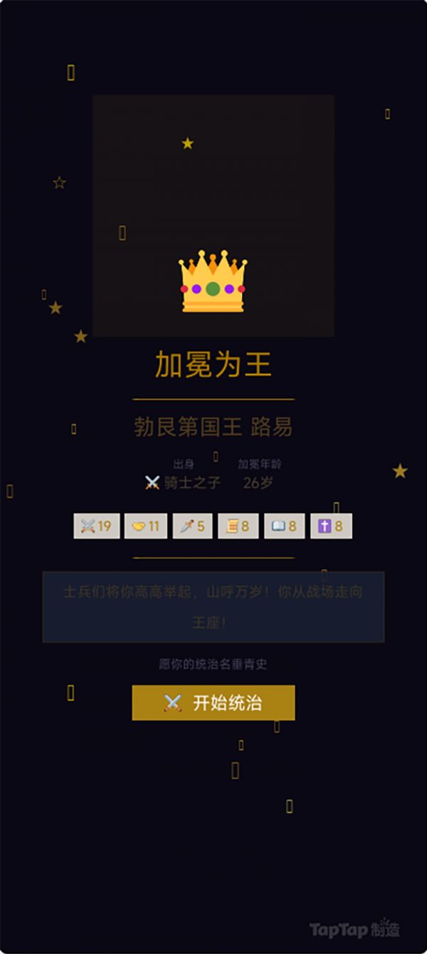 王的一生-中世纪国王模拟器好玩吗 王的一生-中世纪国王模拟器玩法简介