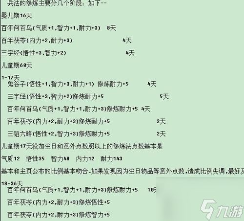 大话西游2养小孩的技巧有哪些？如何培养高资质孩子？