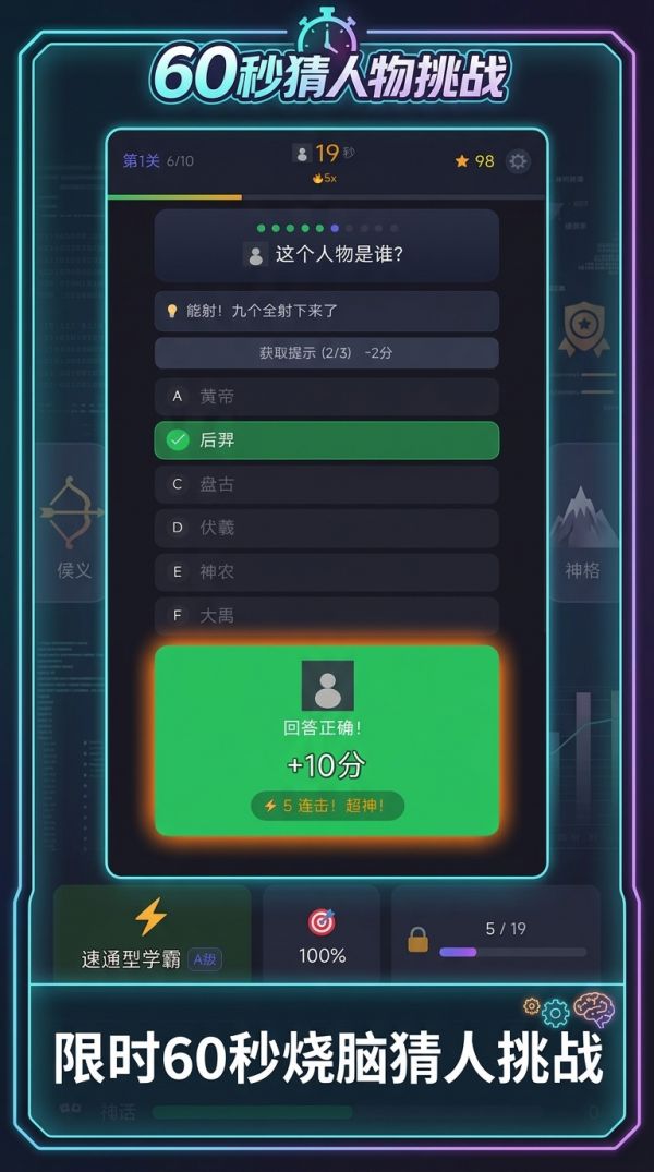 60秒猜人物挑战好玩吗 60秒猜人物挑战玩法简介